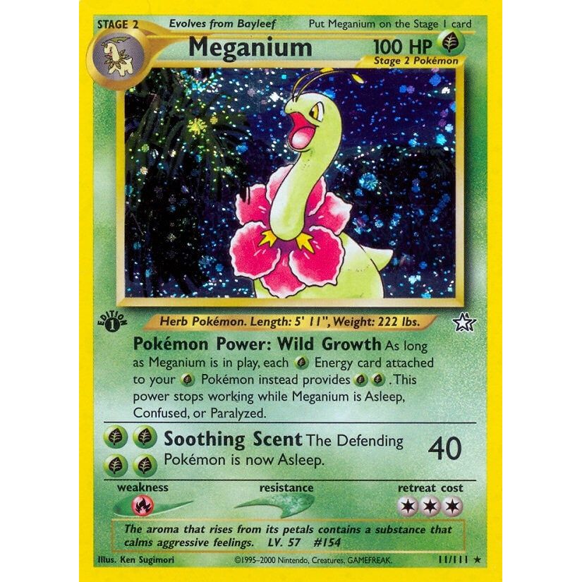 Image for Meganium (11) (011/111) (N1) - Pokemon