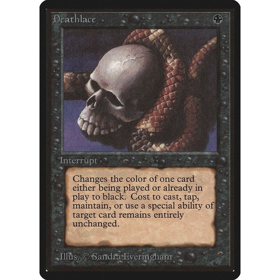 Image for Deathlace (LEB) - Magic: The Gathering