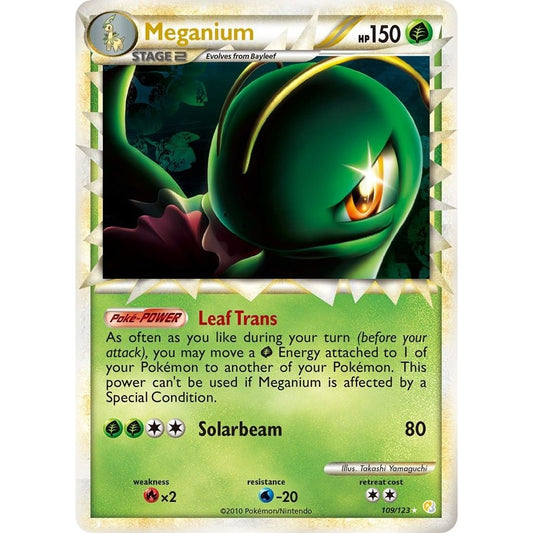 Image for Meganium (Prime) (109/123) (HS) - Pokemon