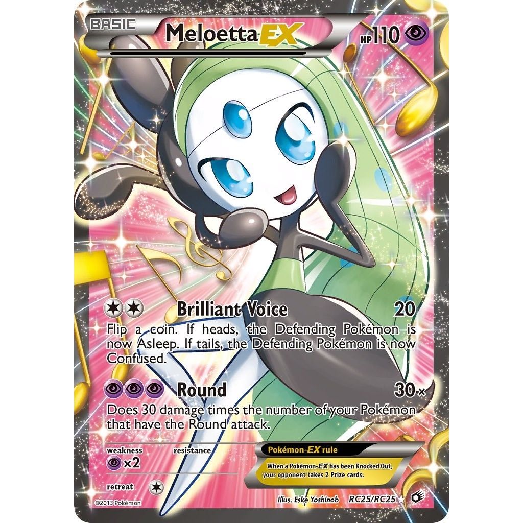 Image for Meloetta EX (Full Art) (RC25/RC25) (LTR) - Pokemon