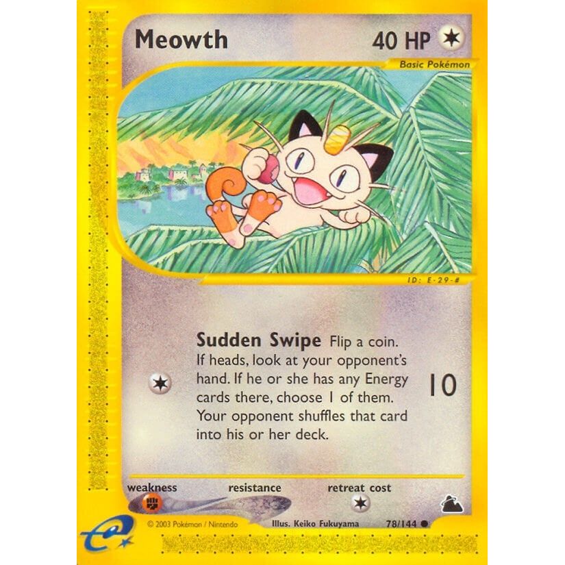 Image for Meowth (078/144) (SK) - Pokemon