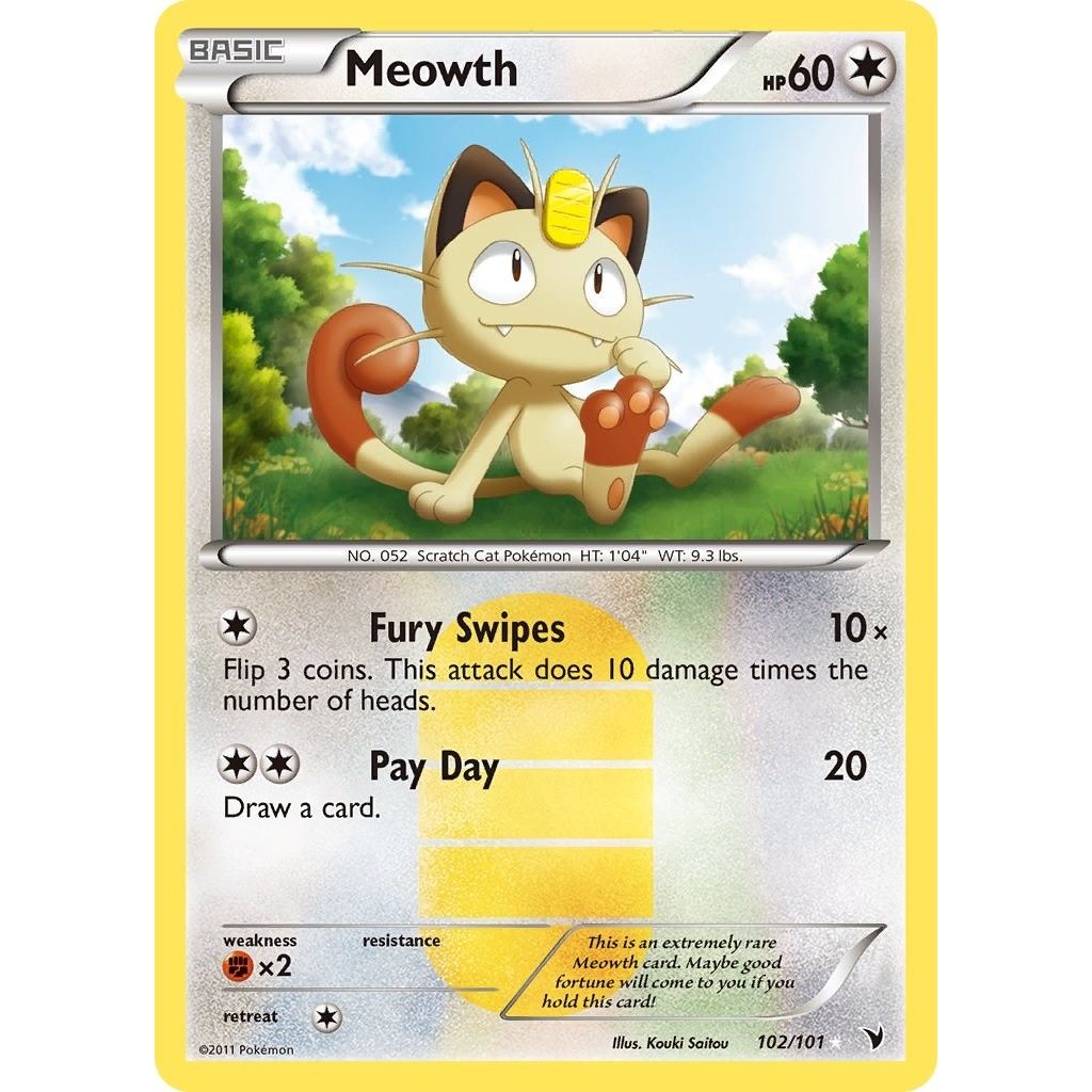 Image for Meowth (102/101) (NVI) - Pokemon