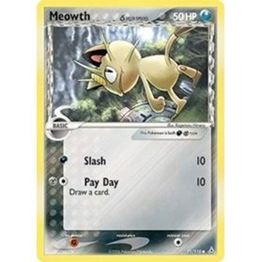 Image for Meowth (Delta Species) (71/110) (HP) - Pokemon