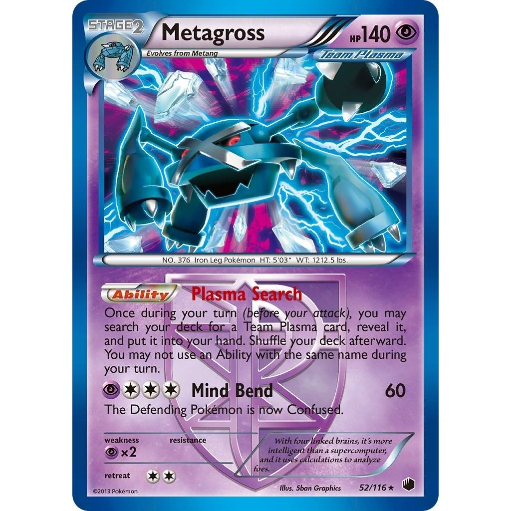 Image for Metagross (Team Plasma) (52/116) (PLF) - Pokemon