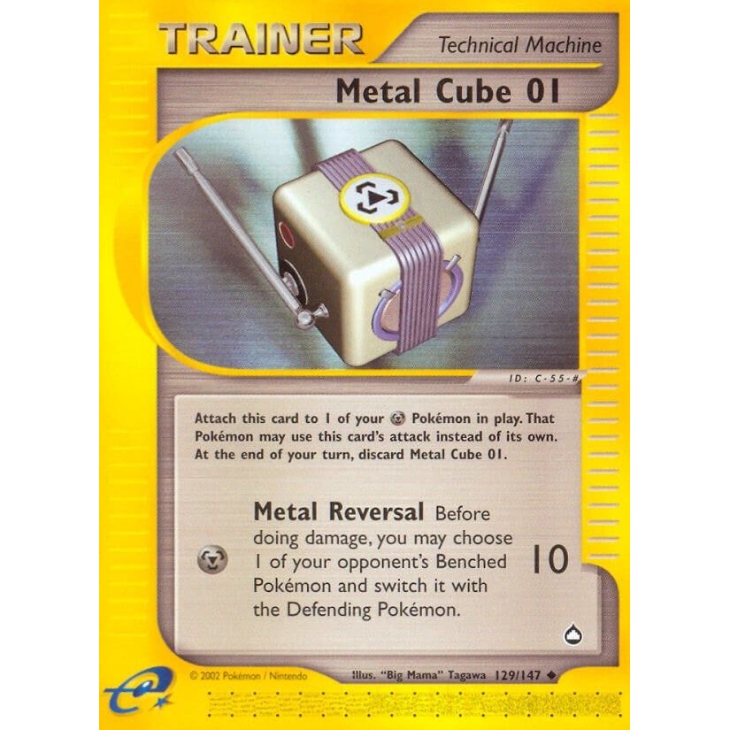 Image for Metal Cube 01 (129/147) (AQ) - Pokemon