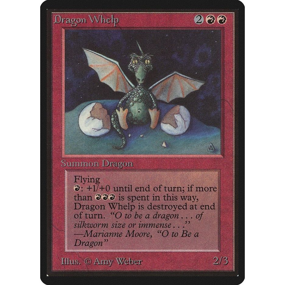 Image for Dragon Whelp (LEB) - Magic: The Gathering