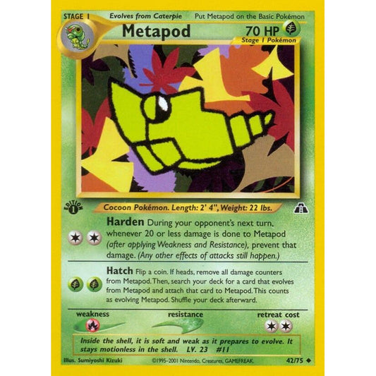 Image for Metapod (42/75) (N2) - Pokemon