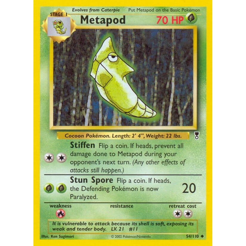 Image for Metapod (054/110) (LC) - Pokemon