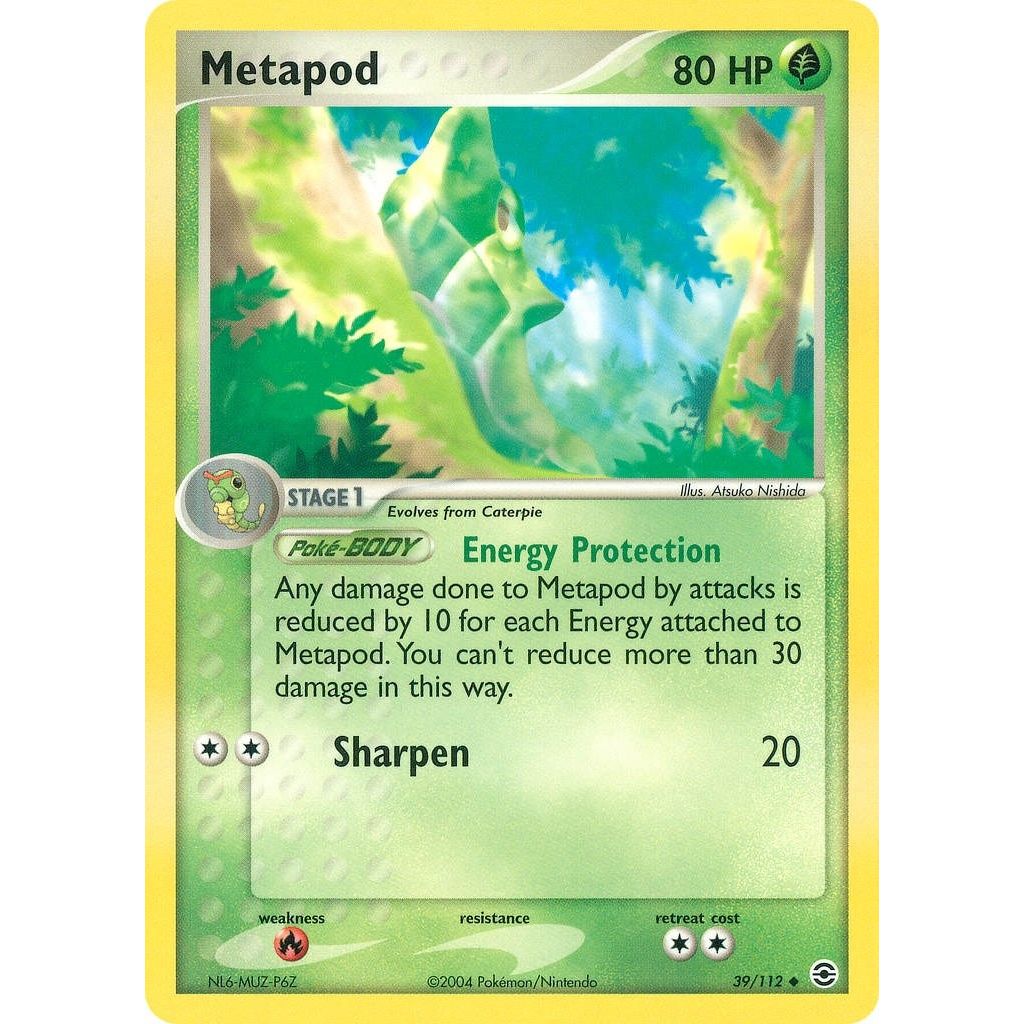 Image for Metapod (39/112) (RG) - Pokemon