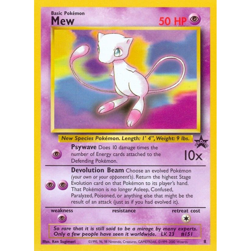 Image for Mew (8) (8) (PR) - Pokemon