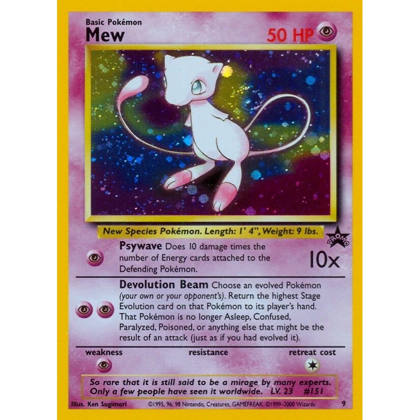 Image for Mew (9) (09/53) (PR) - Pokemon