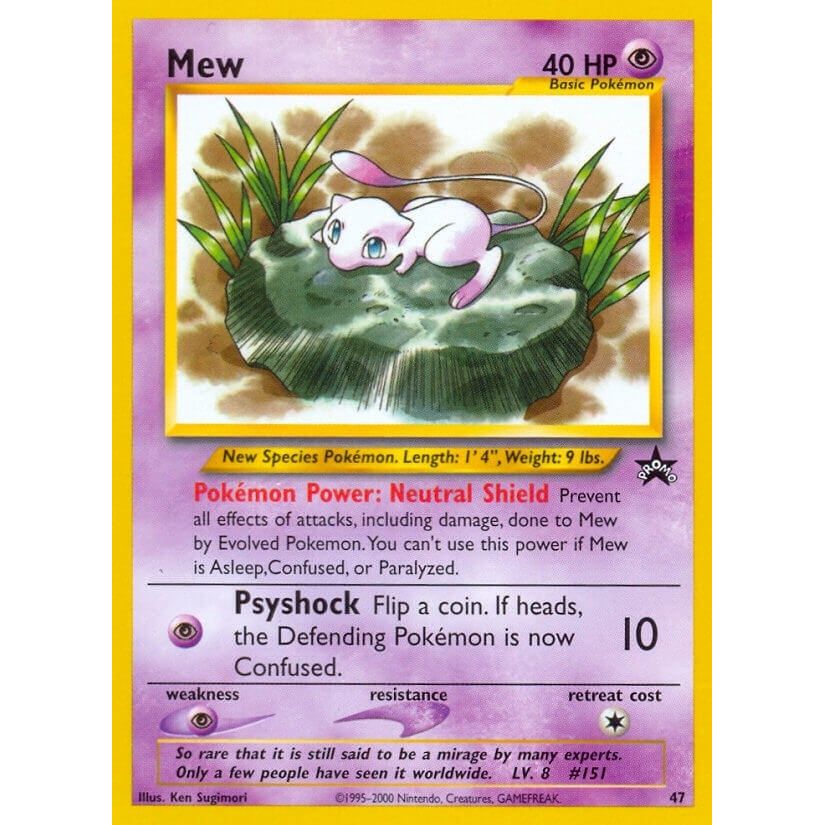 Image for Mew (47) (47/53) (PR) - Pokemon