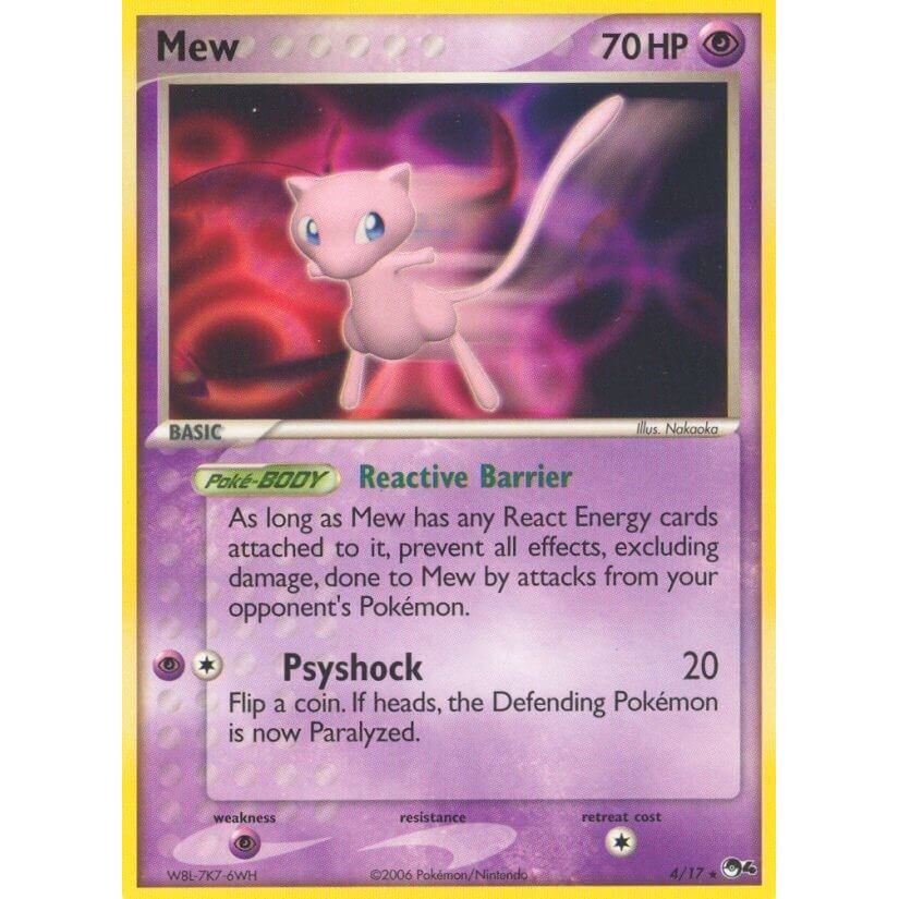 Image for Mew (004/017) (POP) - Pokemon