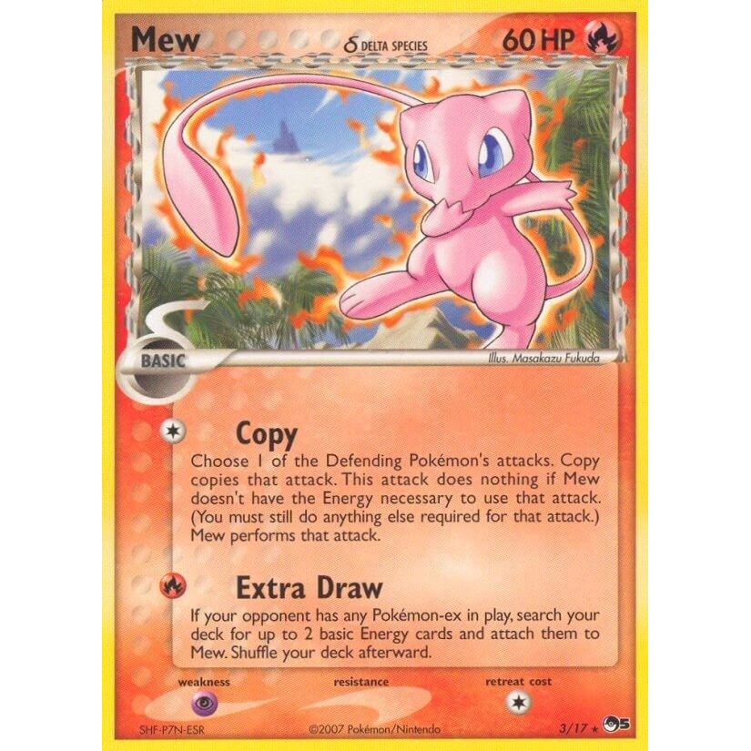 Image for Mew (Delta Species) (003/017) (POP) - Pokemon