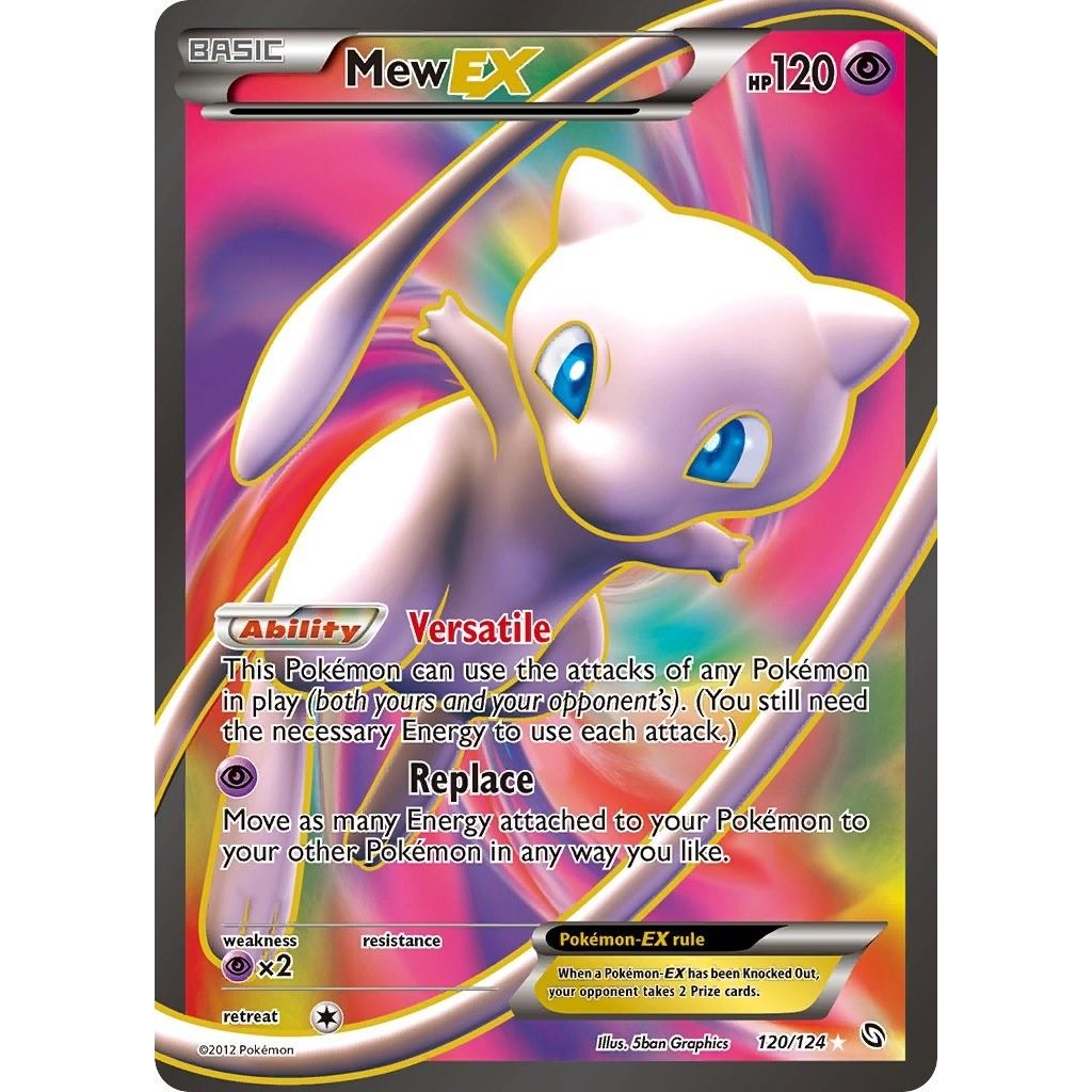 Image for Mew EX (120 Full Art) (120/124) (DRX) - Pokemon