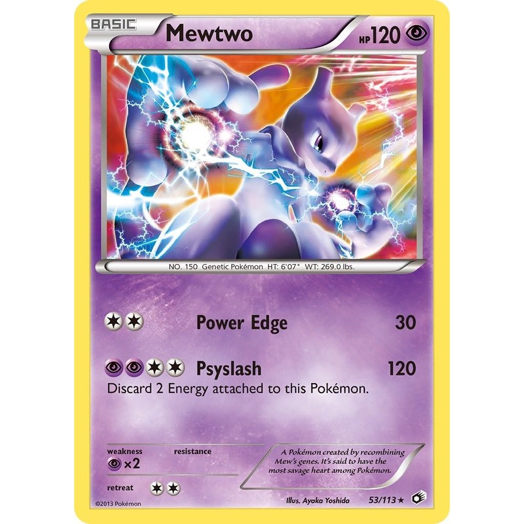 Image for Mewtwo (53/113) (LTR) - Pokemon
