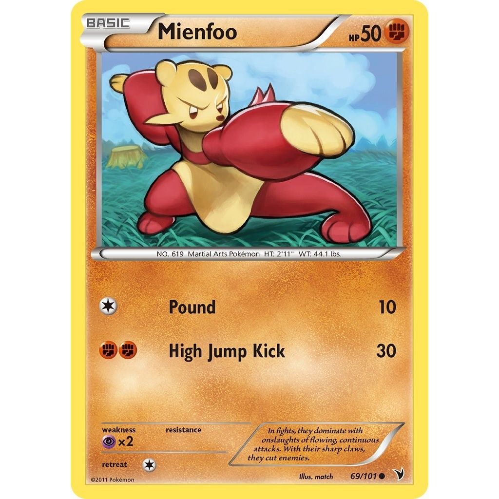 Image for Mienfoo (69/101) (NVI) - Pokemon