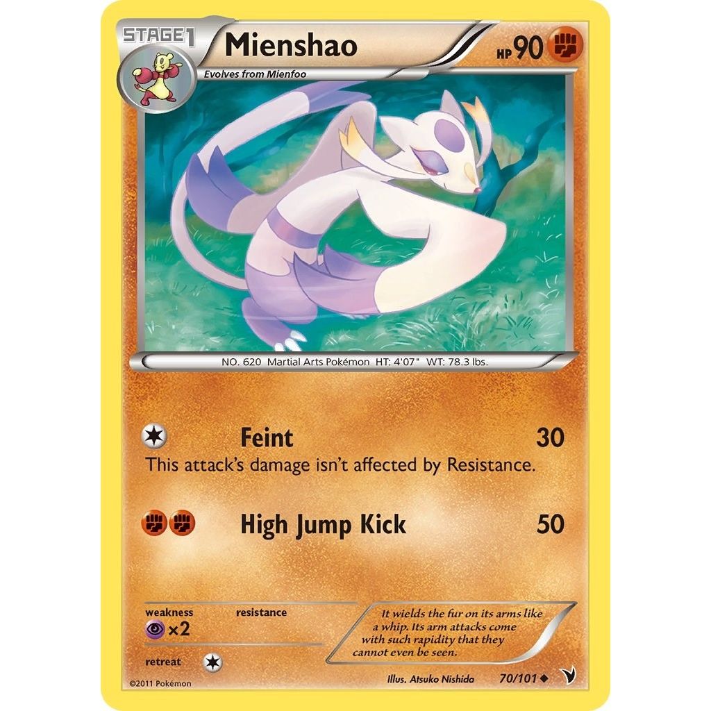 Image for Mienshao (70/101) (NVI) - Pokemon