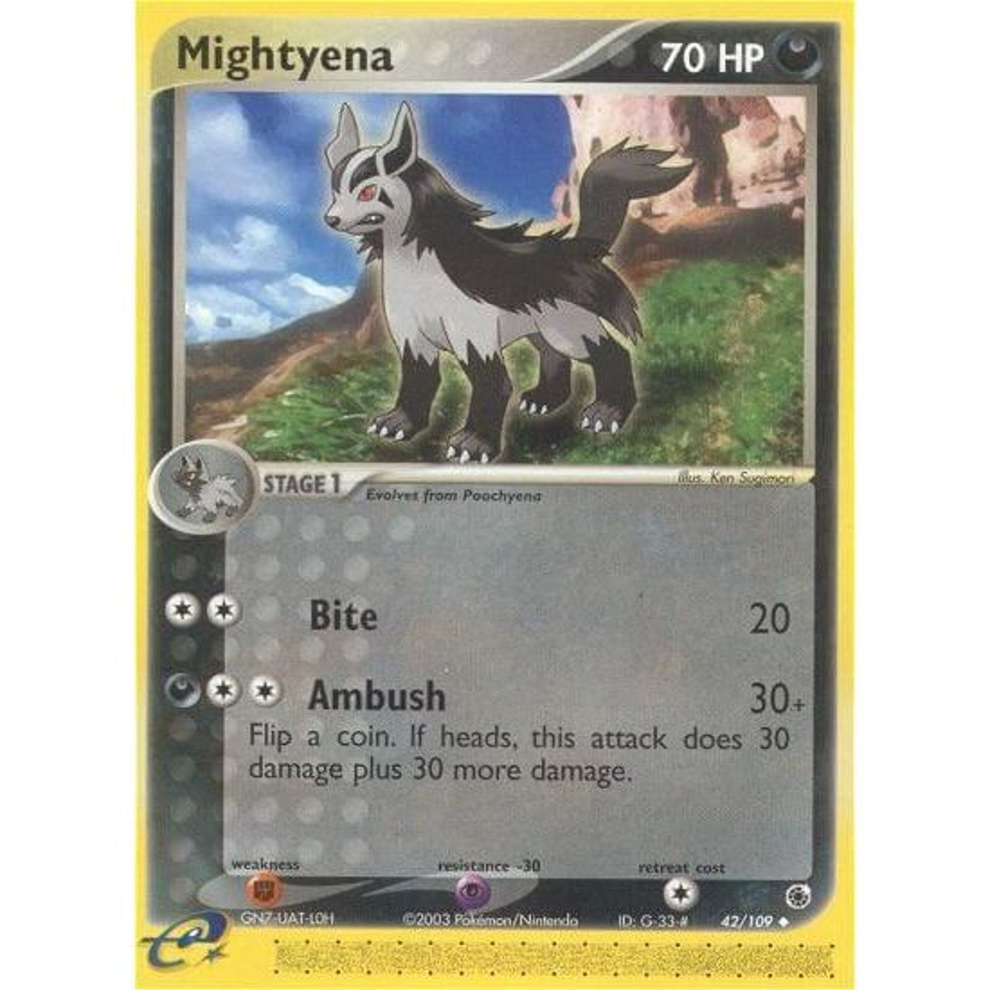 Image for Mightyena (42/109) (RS) - Pokemon