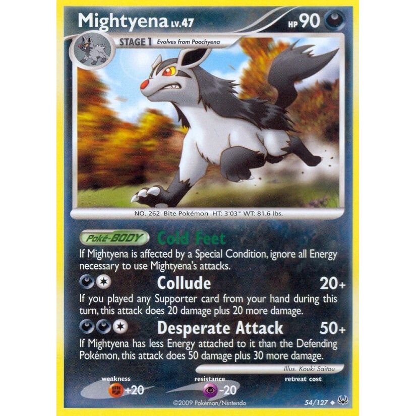 Image for Mightyena (54/127) (PL) - Pokemon