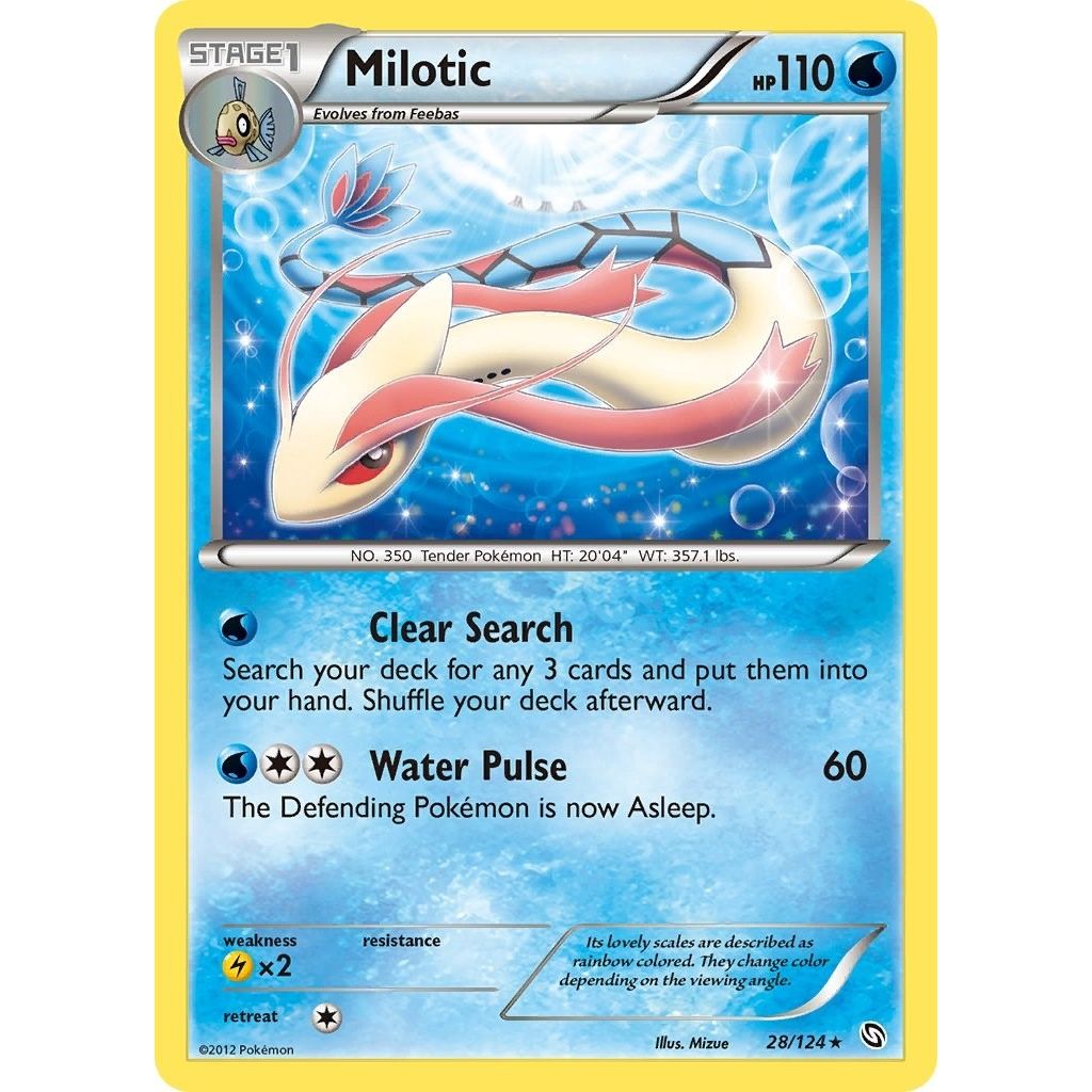 Image for Milotic (28/124) (DRX) - Pokemon