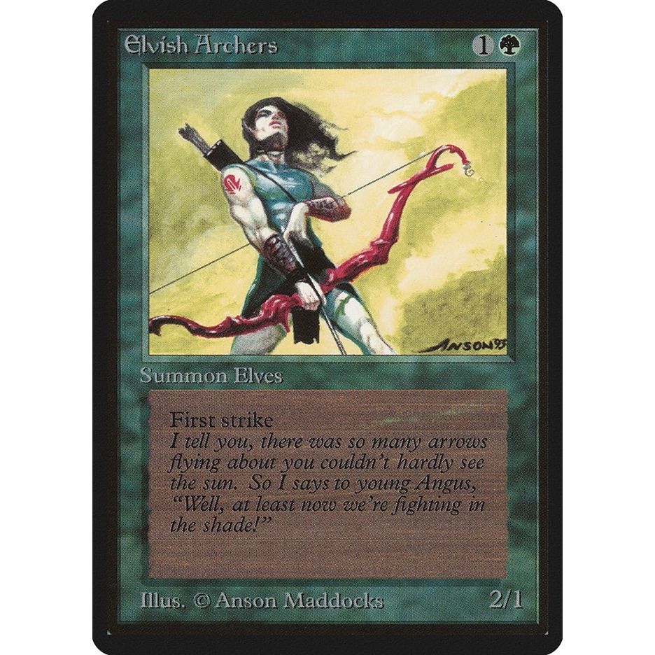 Image for Elvish Archers (LEB) - Magic: The Gathering