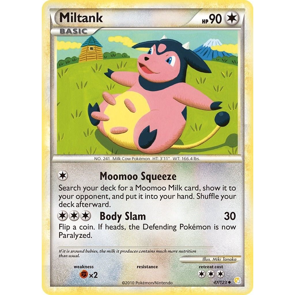 Image for Miltank (47/123) (HS) - Pokemon