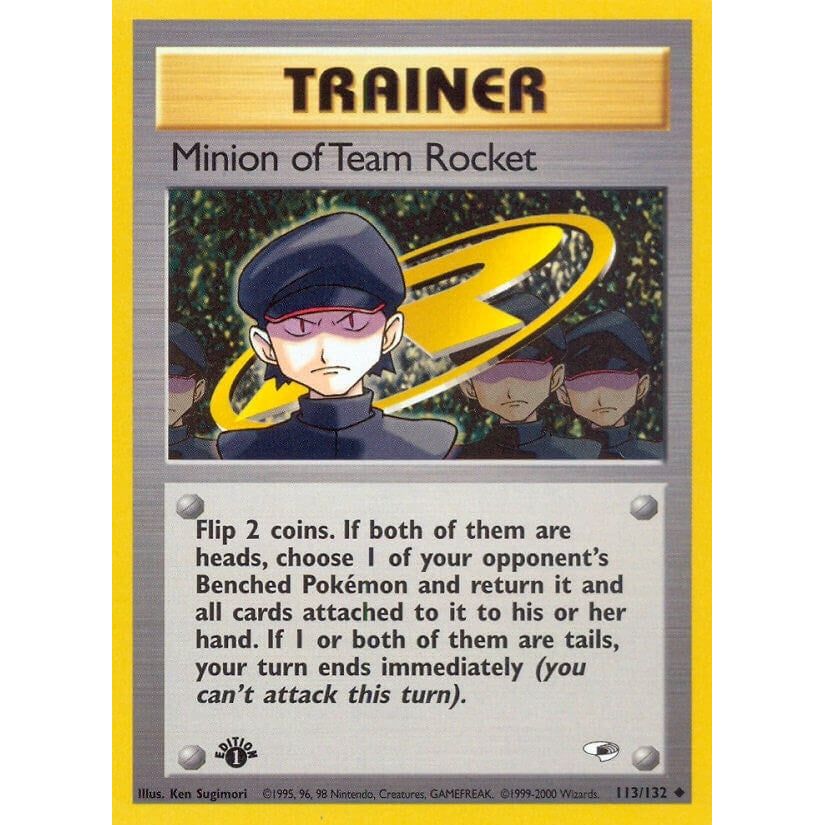 Image for Minion of Team Rocket (113/132) (G1) - Pokemon