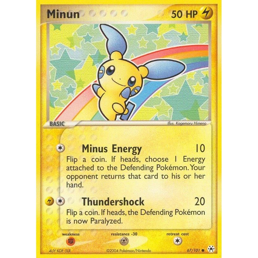 Image for Minun (67/101) (HL) - Pokemon