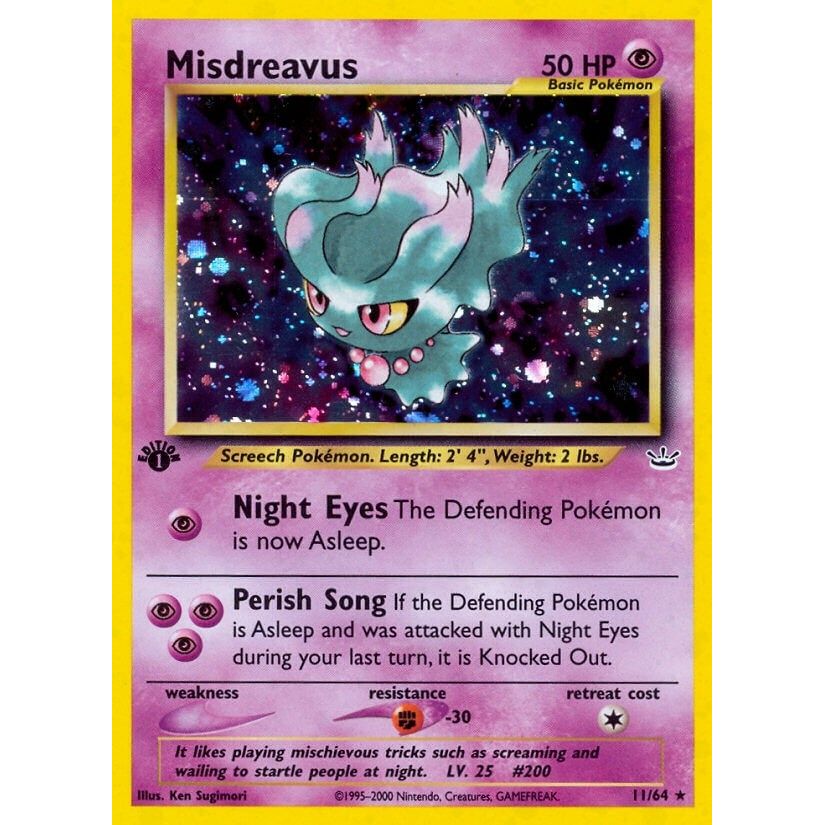 Image for Misdreavus (11/64) (N3) - Pokemon