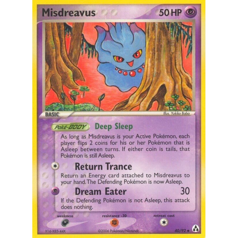 Image for Misdreavus (40/92) (LM) - Pokemon