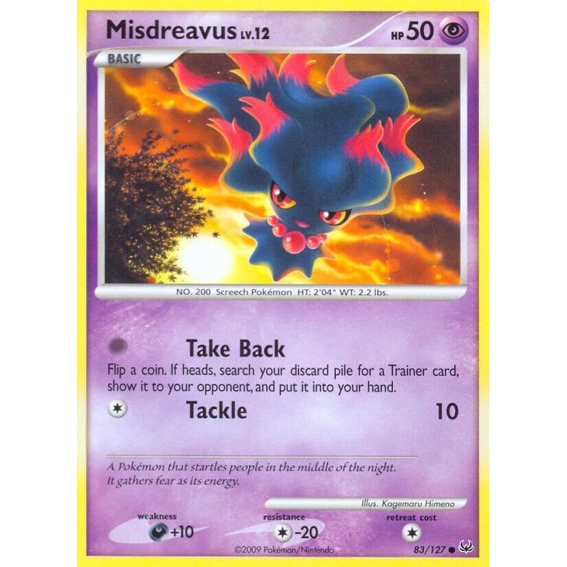 Image for Misdreavus (83/127) (PL) - Pokemon