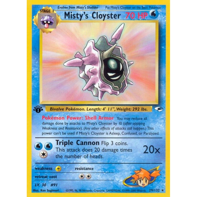 Image for Misty's Cloyster (029/132) (G1) - Pokemon