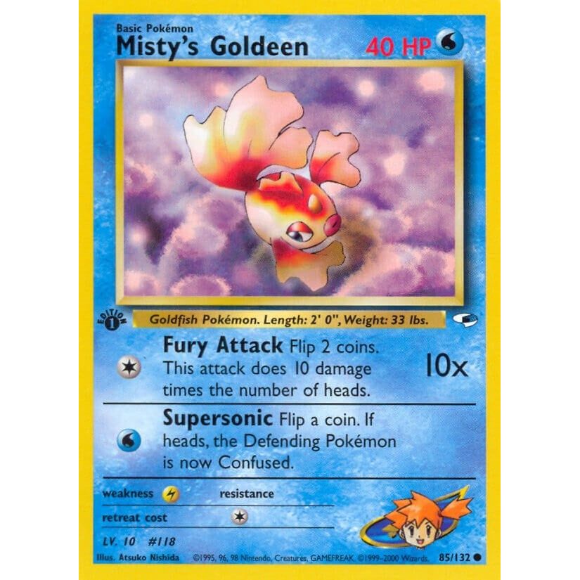 Image for Misty's Goldeen (85) (085/132) (G1) - Pokemon