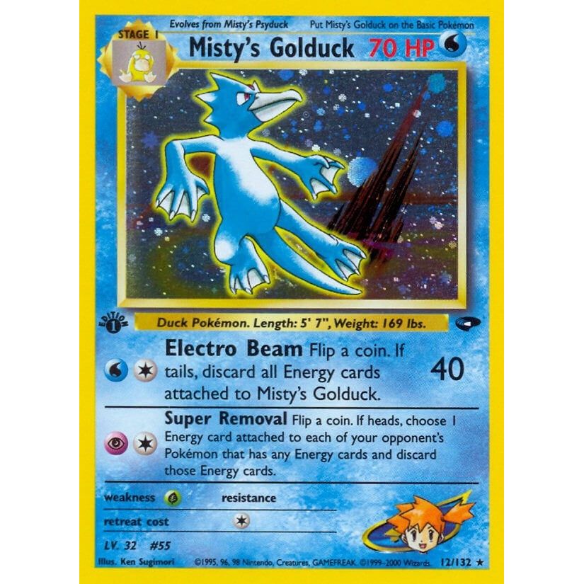 Image for Misty's Golduck (012/132) (G2) - Pokemon
