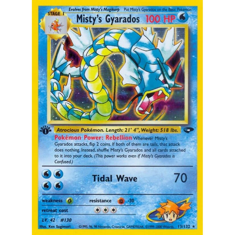 Image for Misty's Gyarados (013/132) (G2) - Pokemon