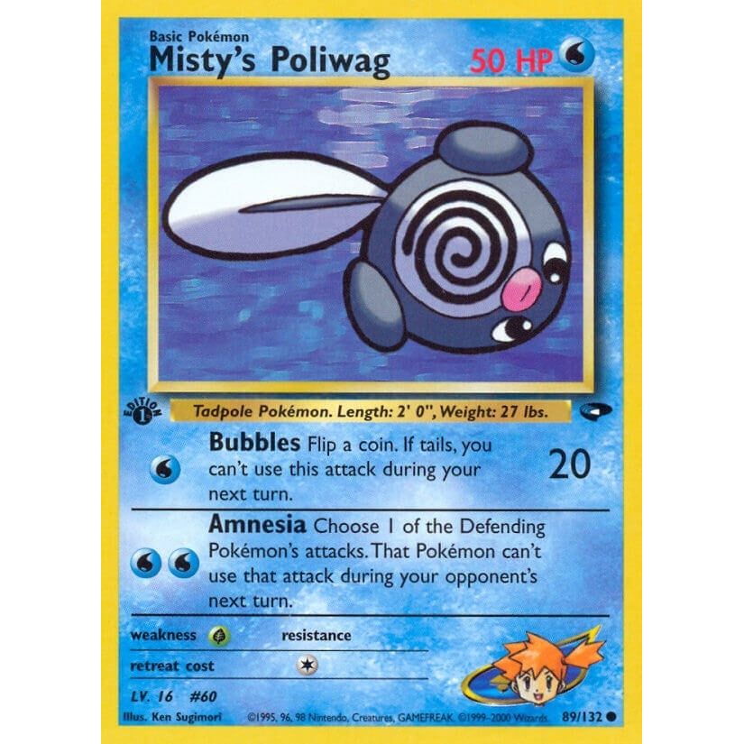 Image for Misty's Poliwag (089/132) (G2) - Pokemon