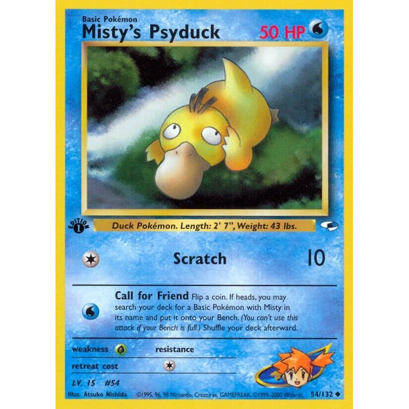 Image for Misty's Psyduck (054/132) (G1) - Pokemon