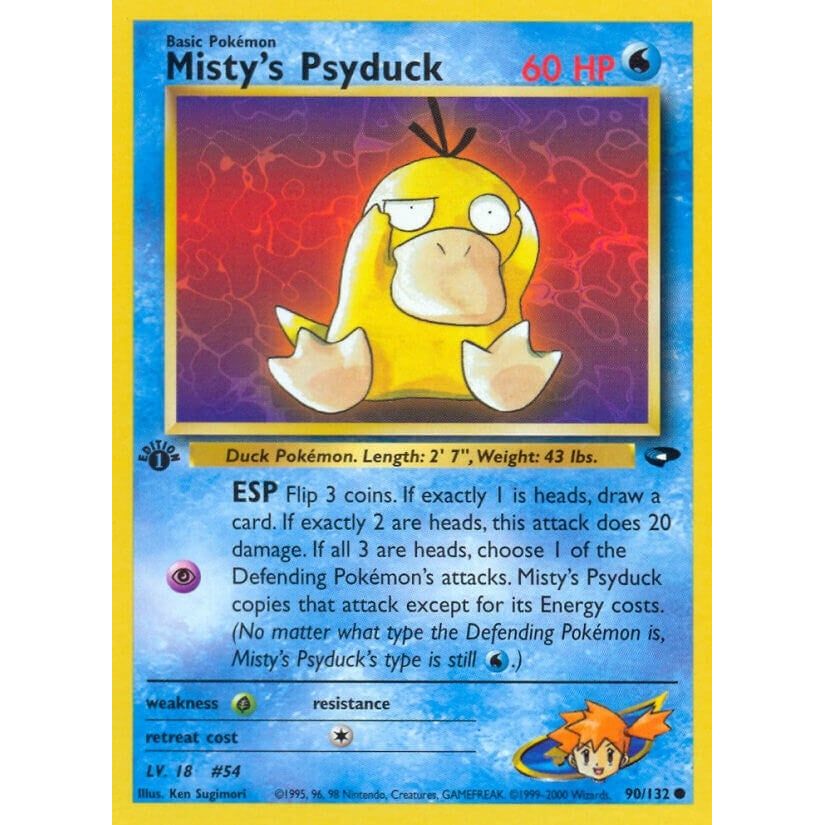 Image for Misty's Psyduck (090/132) (G2) - Pokemon