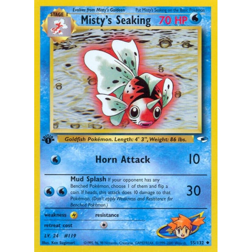 Image for Misty's Seaking (055/132) (G1) - Pokemon