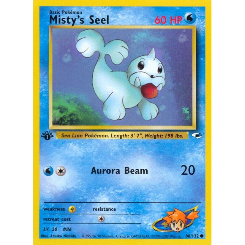 Image for Misty's Seel (088/132) (G1) - Pokemon
