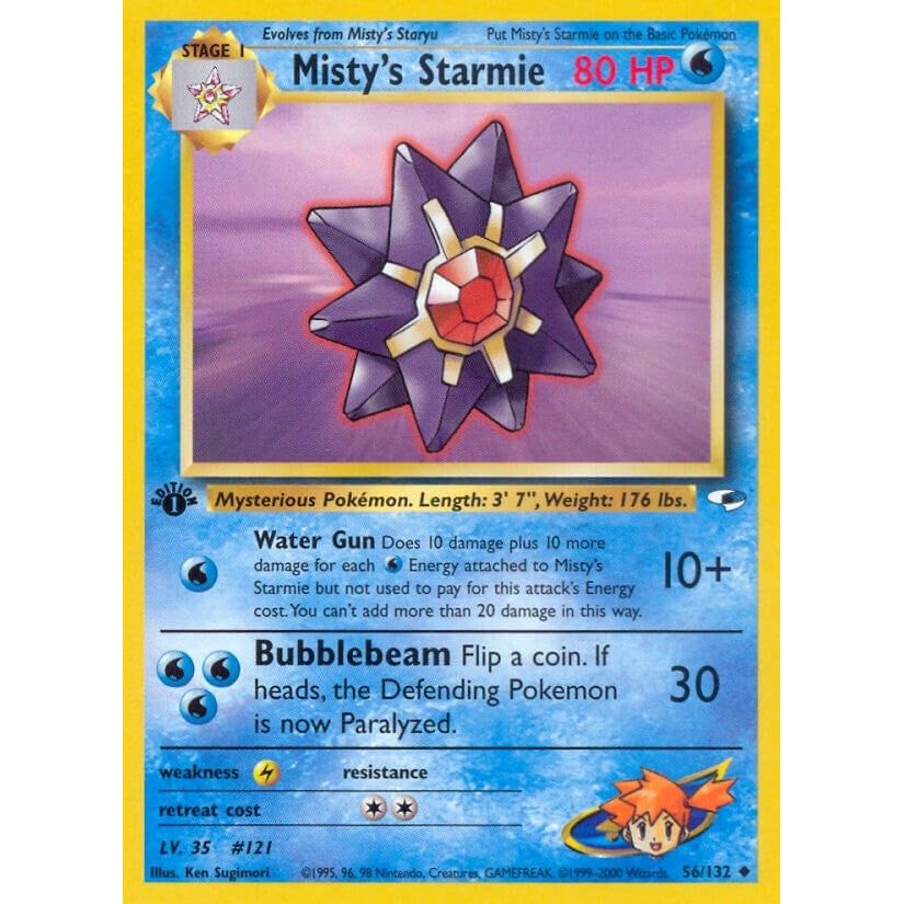 Image for Misty's Starmie (056/132) (G1) - Pokemon