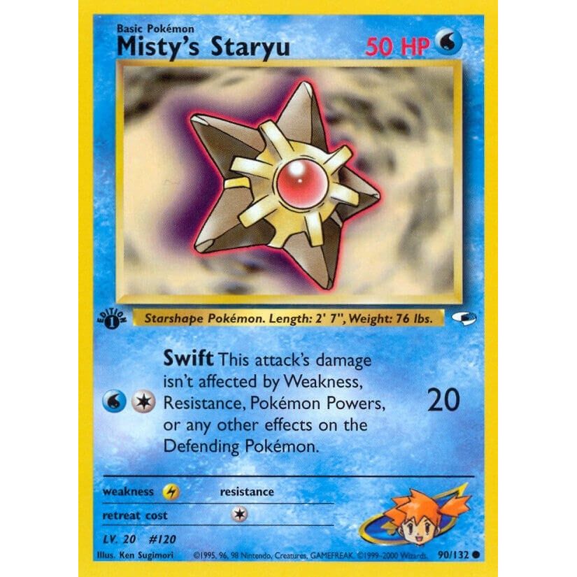 Image for Misty's Staryu (090/132) (G1) - Pokemon
