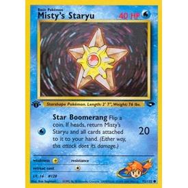 Misty's Staryu Pokemon
