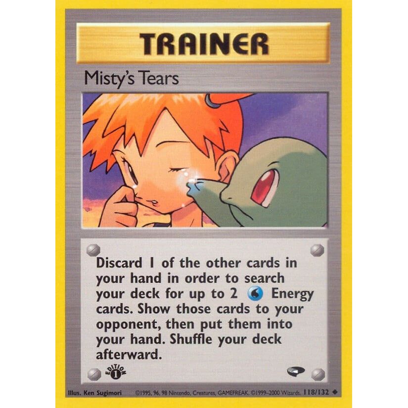 Image for Misty's Tears (118/132) (G2) - Pokemon