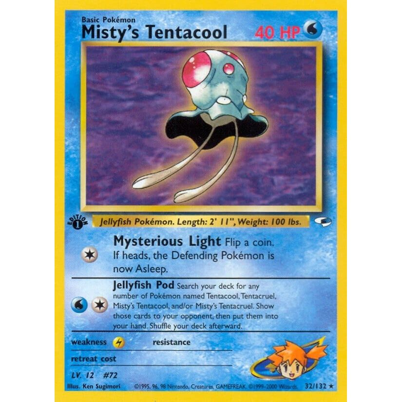 Image for Misty's Tentacool (32) (032/132) (G1) - Pokemon
