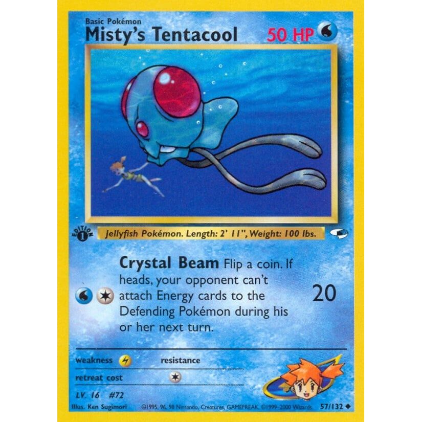 Image for Misty's Tentacool (57) (057/132) (G1) - Pokemon