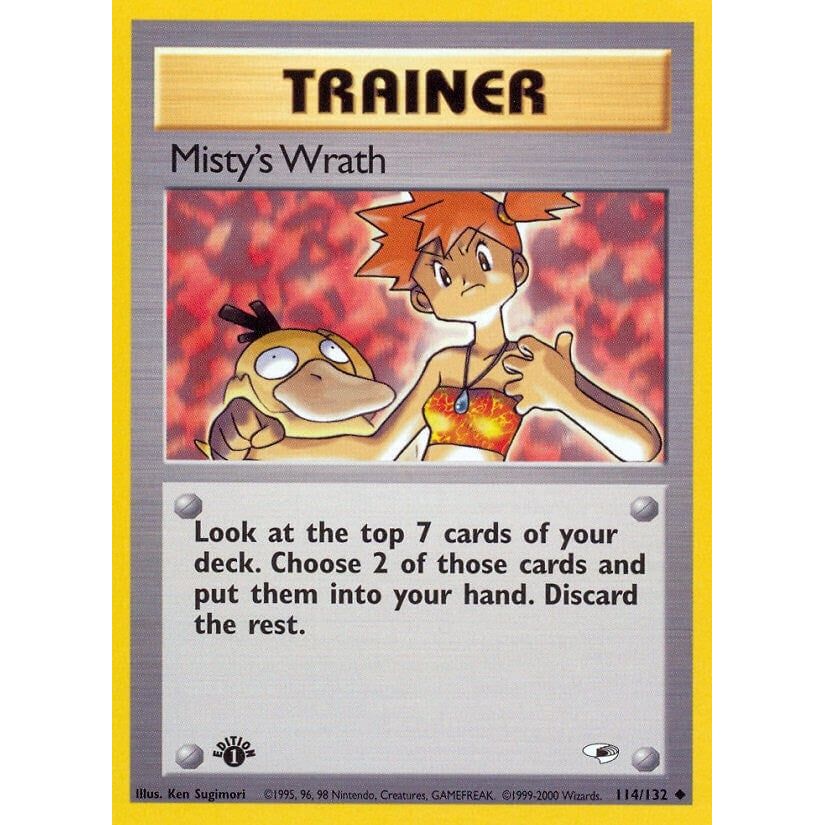 Image for Misty's Wrath (114/132) (G1) - Pokemon