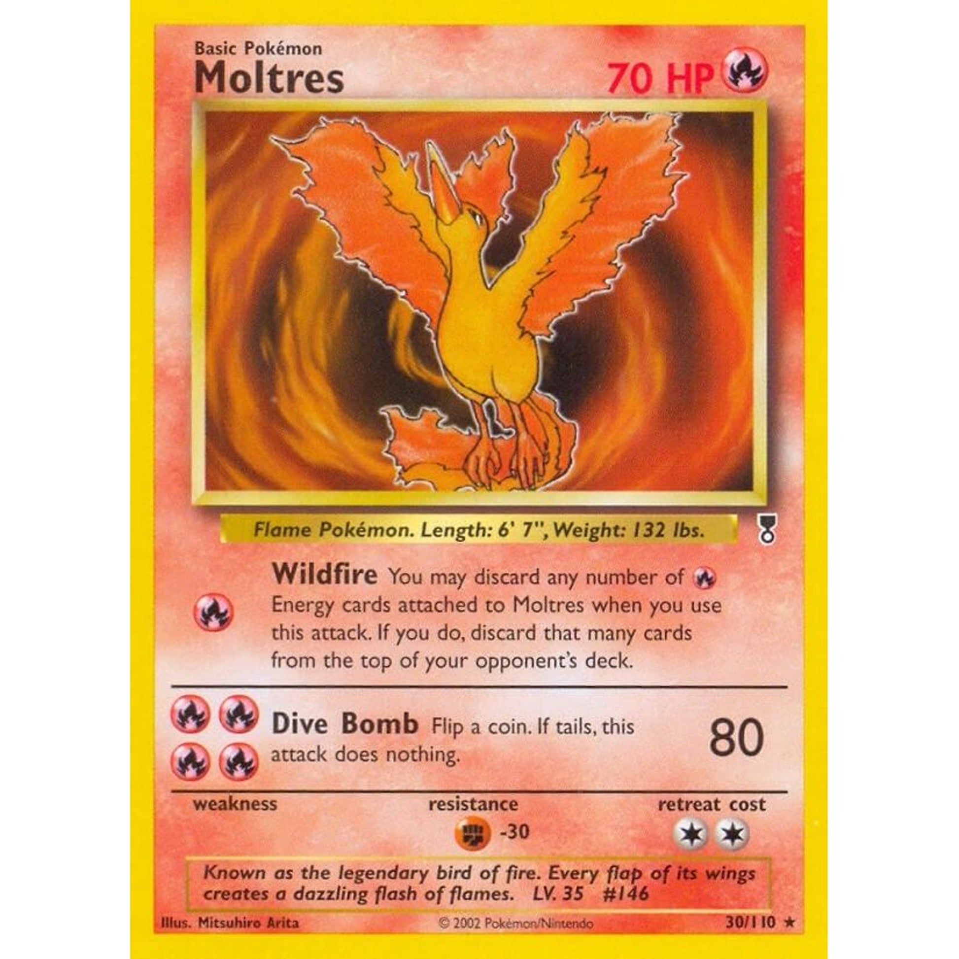 Image for Moltres (030/110) (LC) - Pokemon