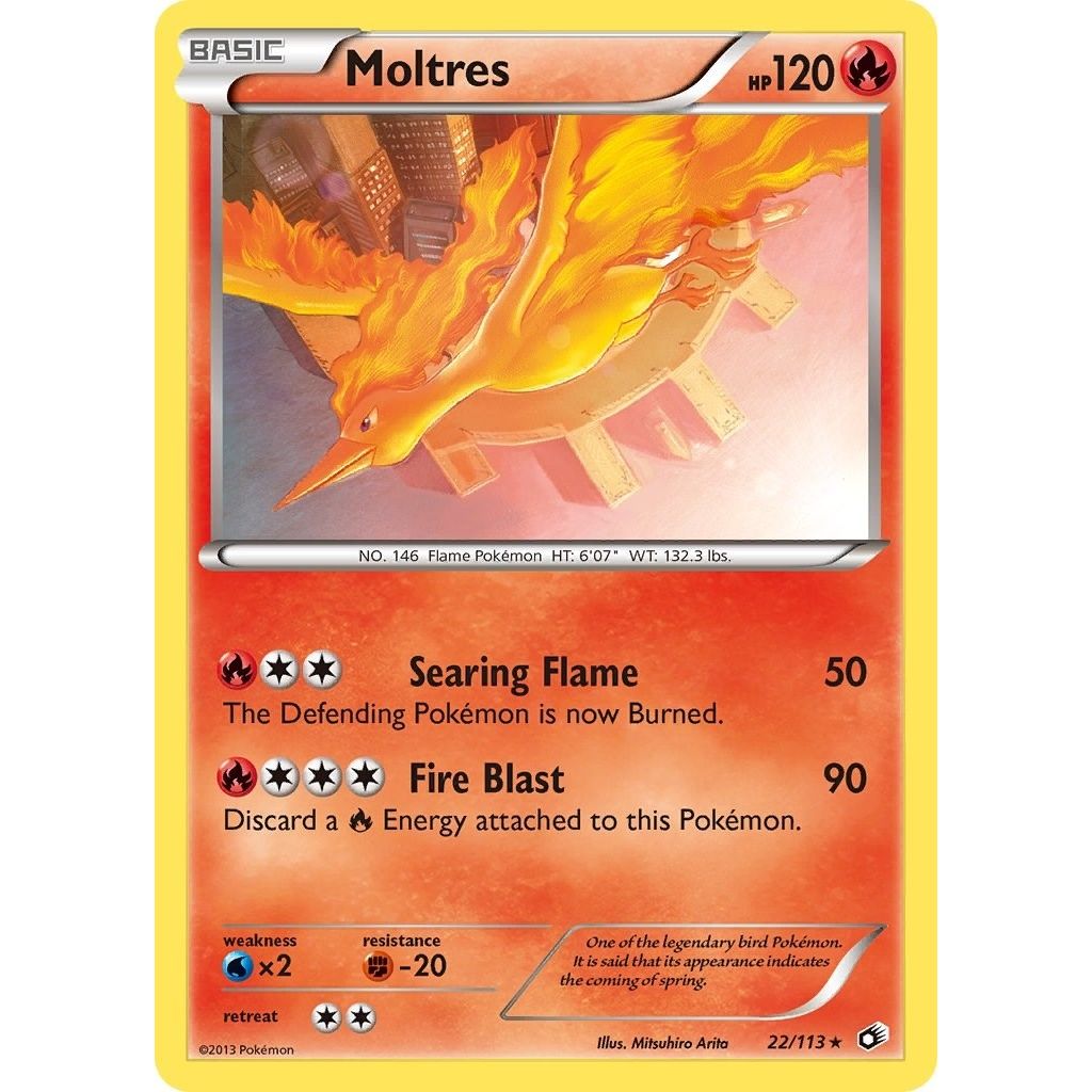 Image for Moltres (22/113) (LTR) - Pokemon